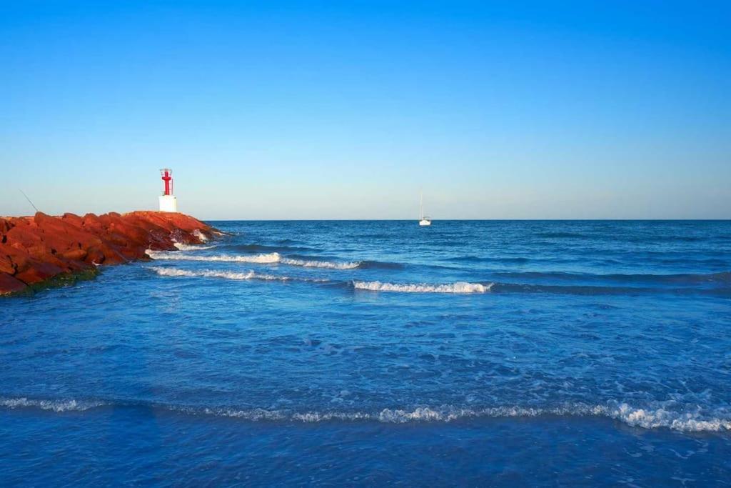 Ferienwohnung La Llar45 , Relajate Junto Al Mar Playa Pobla de Farnals Exterior foto
