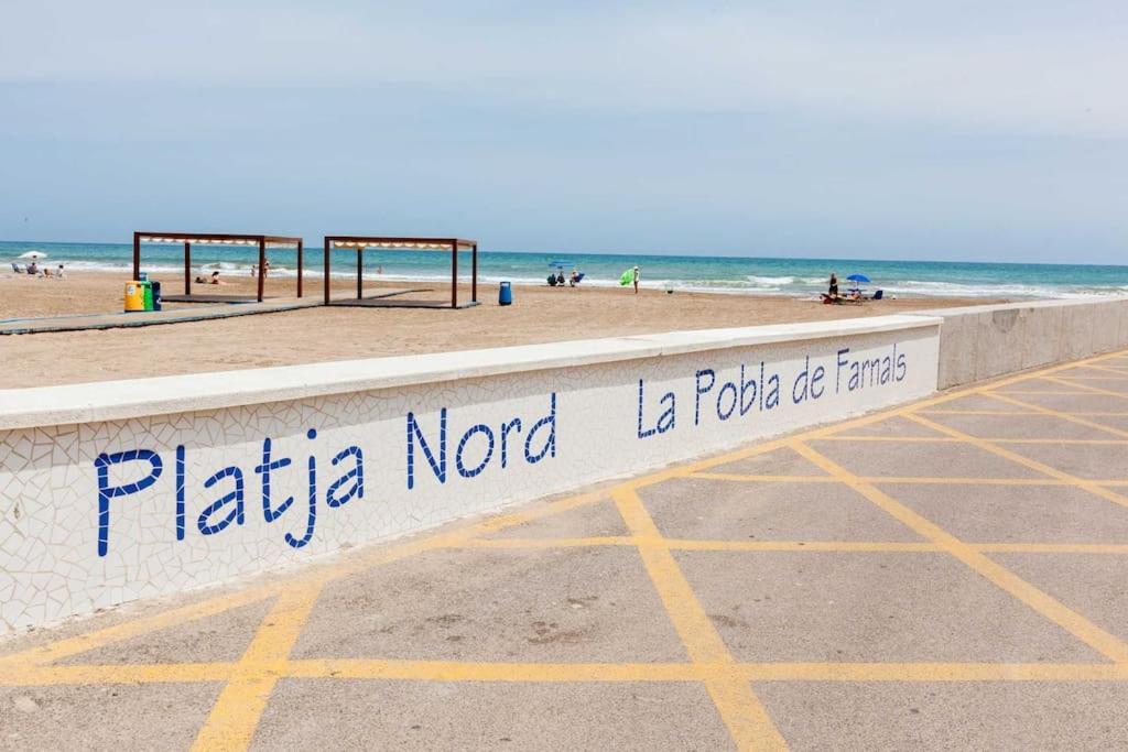 Ferienwohnung La Llar45 , Relajate Junto Al Mar Playa Pobla de Farnals Exterior foto